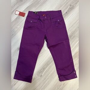 Purple‎ Capri Pants